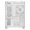 Deepcool CG530 4F Mid-Tower Case with Tempered Glass Panels, 4 Pre-Installed ARGB Fans, and Optimal Airflow Support, White Image