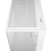 Deepcool CG530 4F Mid-Tower Case with Tempered Glass Panels, 4 Pre-Installed ARGB Fans, and Optimal Airflow Support, White Image