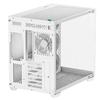 Deepcool CG530 4F Mid-Tower Case with Tempered Glass Panels, 4 Pre-Installed ARGB Fans, and Optimal Airflow Support, White Image