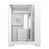 Deepcool CG530 4F Mid-Tower Case with Tempered Glass Panels, 4 Pre-Installed ARGB Fans, and Optimal Airflow Support, White Image