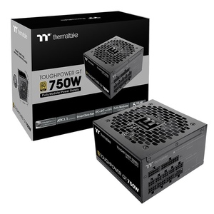 Thermaltake Thermaltake Toughpower GT 750W Fully Modular Power Supply ATX 3.1 – 80+ Gold Certified, Low-Noise Fan - Special Offer