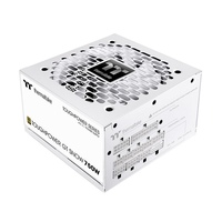 Thermaltake Thermaltake Toughpower GT 750W White Fully Modular Power Supply – 80+ Gold Certified, Low-Noise Fan (Snow)