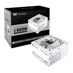 Thermaltake Toughpower GT 850W White Fully Modular Power Supply – 80+ Gold Certified, Low-Noise Fan - Snow