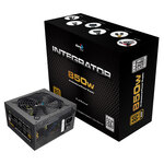 Integrator 850W PSU 12cm Black Fan Active PFC TW Caps UK Cable - RetaIl Boxed