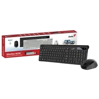 Genius Genius SlimStar Bluetooth 5.3 and 2.4GHz Wireless Keyboard and Mouse Set