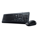 Genius Ergonomic Mouse Pad with Wrist Rest for Support and Comfort with Anti-Slip Rubber Base, Black