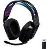 Logitech G535 LIGHTSPEED Wireless Gaming Headset - Lightweight on-ear headphones, flip to mute mic, stereo, compatible with PC, PS4, PS5, USB rechargeable - Black Image