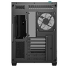 Deepcool CG530 4F Mid-Tower Case with Tempered Glass Panels, 4 Pre-Installed ARGB Fans, and Optimal Airflow Support, Black Image
