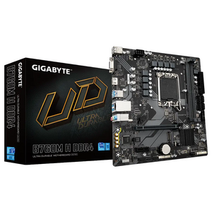 Gigabyte Gigabyte  B760M H DDR4 MicroATX - INTEL LGA1700 MOTHERBOARD