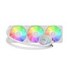 Gamdias Aura GL360 V2, 360mm CPU AIO Liquid Cooler, ARGB, Rotatable Pump -  White Image