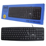 Evo Labs  Wired Keyboard, USB Plug and Play