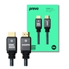 Prevo  Prevo HDMI 2.1 Cable, 5m, Black & Grey, Supports Displays up to 8K@60Hz Image