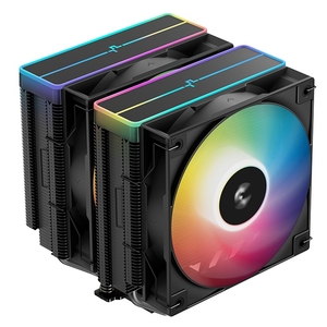 Deepcool DeepCool AG620 BK ARGB V2 Dual-Tower CPU Air Cooler with 120mm ARGB Fans