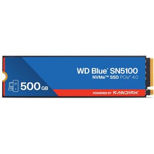 Western Digital WD Blue SN5100 500GB SSD NVME M.2 2280 PCIe 4.0 Solid State Drive 6600mbps