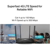 Mercusys  300Mbps SIM Slot Unlocked Wireless N 4G LTE Router UK Image