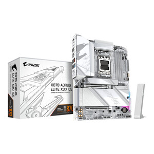 Gigabyte Gigabyte X870 AORUS ELITE WI-FI 7 X3D ICE  AM5 DDR5 PCIe 5.0 ATX Motherboard