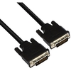 vcom DVI-D (M) to DVI-D (M) (24+1 pin) 3m Black Retail Packaged Display Cable Image