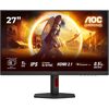 Aoc 27 inch UHD 4K Gaming Monitor 160Hz, Fast IPS Panel, 0.5ms MPRT, Adaptive Sync, HDR400, G-Sync Compatible, Height Adjustment, (3840x2160 HDMI 2x 2.1 DP 1x 1.4 USB Hub) Black Image
