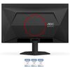 Aoc 26.5 inch WQHD Monitor 240Hz, QD-OLED Panel, HDR10, G-Sync Compatible, (2560x1440 HDMI 1x 2.0 DP 1x 1.4) Black Image