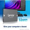 Lexar 2TB NS100 2.5” SATA III 6Gb/s Internal SSD, Solid State Drive, Up to 550MB/s Read Image