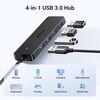 Ugeen UGREEN USB Hub 3.0,  4 Port Ultra Slim with 5Gbps Data Transfer Image