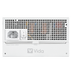 VIDA 850W Heracles White ATX 3.1 Gaming PSU, 80+ Bronze, 140mm Ultra-Quiet FDM Fan, Flat White Cables, PCIe 5.1, Power Lead Not Included, 850 W, 115 - 240 V, 50/60 Hz, 10-8 A, Active, 14 A Image