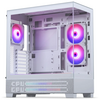 Phanteks XT View ATX Case LED Matrix DRGB - Grey / White Image