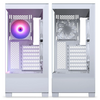 Phanteks XT View ATX Case LED Matrix DRGB - Grey / White Image