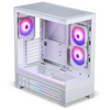 Phanteks XT View ATX Case LED Matrix DRGB - Grey / White Image