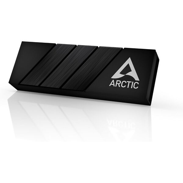 Arctic Cooling ARCTIC M2 Pro - Heatsink cooler for M.2 2280 SSD, ARCTIC TP-3 thermal pads, compatible with PC & PS5  Black