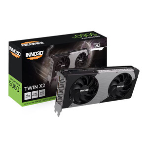 Inno3D Inno3D GeForce RTX 5060 Ti Twin X2 OC 16GB GDDR7 PCI-Express Graphics Card