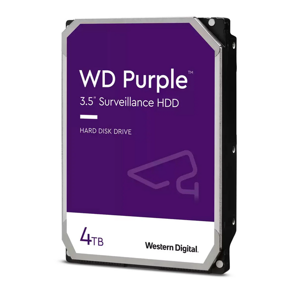 Western Digital 4TB WD Purple Surveillance Storage 3.5 inch SATA Hard Drive