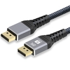 Prevo DisplayPort Cable, DisplayPort 1.4 (M) to DisplayPort 1.4 (M), 2m Supports Displays up to 8K@60Hz Image