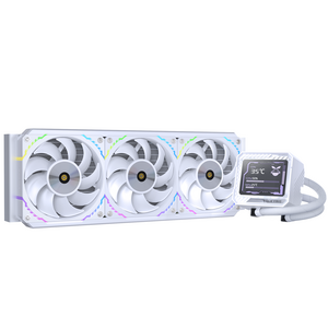 Valkyrie Valkyrie V360 LCD 360mm AiO Liquid CPU Cooler in White