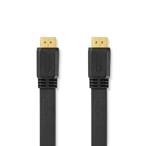 NEDIS High Speed 3.0M HDMI 2.0 Cable With Ethernet HDMI Connector - HDMI Connector Black