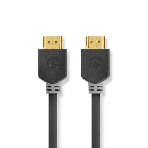 NEDIS 10m High Speed HDMI™ Cable with Ethernet HDMI™ Connector, 4K@60Hz  ARC 18 Gbps, 10.0 m  Retail Boxed