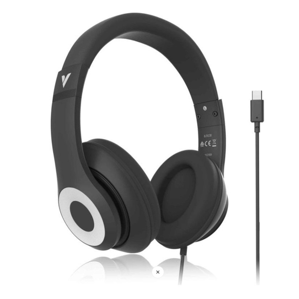 Verbatim TruSound USB-C® Headset with 40mm Drivers