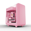 HYTE X50 ATX Mid-Tower PC Case Laminated Acoustic Glass – Strawberry Pink Image