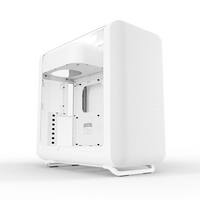 Hyte X50 ATX Mid-Tower PC Case Laminated Acoustic Glass –  Snow White