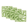 HYTE FA12 120mm PWM Case Fan 4 Pack Matcha Milk Image