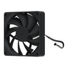 HYTE FA12 120mm PWM Case Fan 4 Pack - Pitch Black Image