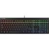 Cherry MX 2.0S Mechanical Gaming Keyboard, RGB, UK-Layout, MX2A RED Switches, Black Image
