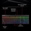 Cherry MX 2.0S Mechanical Gaming Keyboard, RGB, UK-Layout, MX2A RED Switches, Black Image