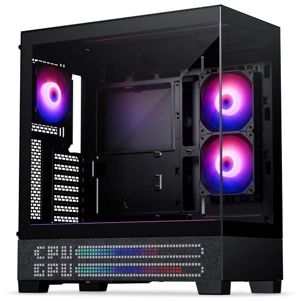 Phanteks XT View ATX Case LED Matrix DRGB - Charcoal Black