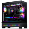 Phanteks XT View ATX Case LED Matrix DRGB - Charcoal Black Image