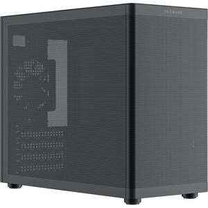 Tecware Tecware Fusion 3 Matx Sff Mesh Case w/ 3 Black Fans PWM (Black)