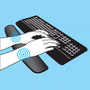 Sandberg Gel Wrist Rest for Keyboards 470mm Width Image