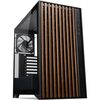 Tecware Timber ATX PC Case, High Airflow Mid Tower with Wood Front Panel, ATX/mATX/ITX – Black Image