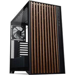 Tecware TecWare Timber ATX PC Case, High Airflow Mid Tower with Wood Front Panel, ATX/mATX/ITX – Black