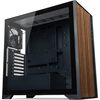 Tecware Timber ATX PC Case, High Airflow Mid Tower with Wood Front Panel, ATX/mATX/ITX – Black Image